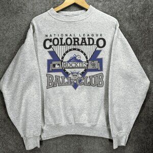Vintage Colorado Rockies Baseball Crewneck Sweatshirt, Retro MLB Unisex Shirt